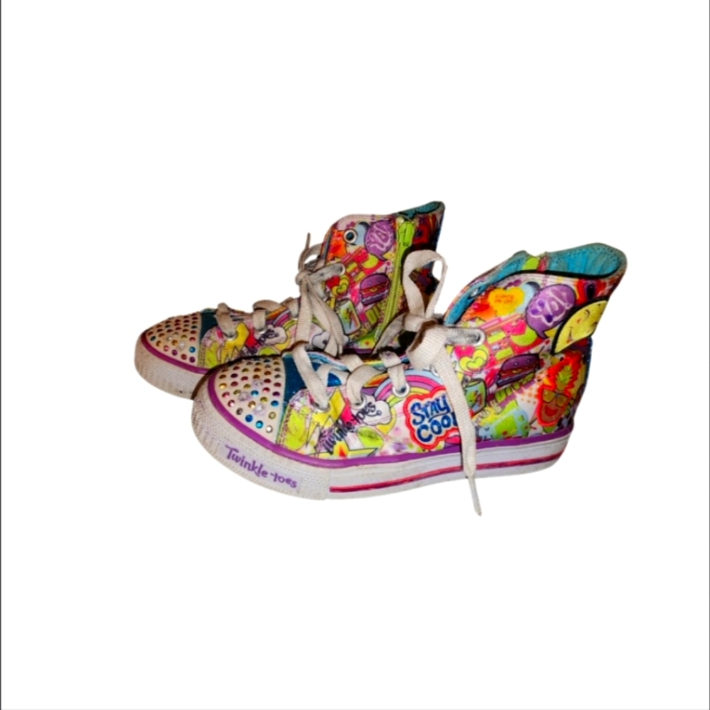 Skechers Tinkle Toe Light Up HighTops